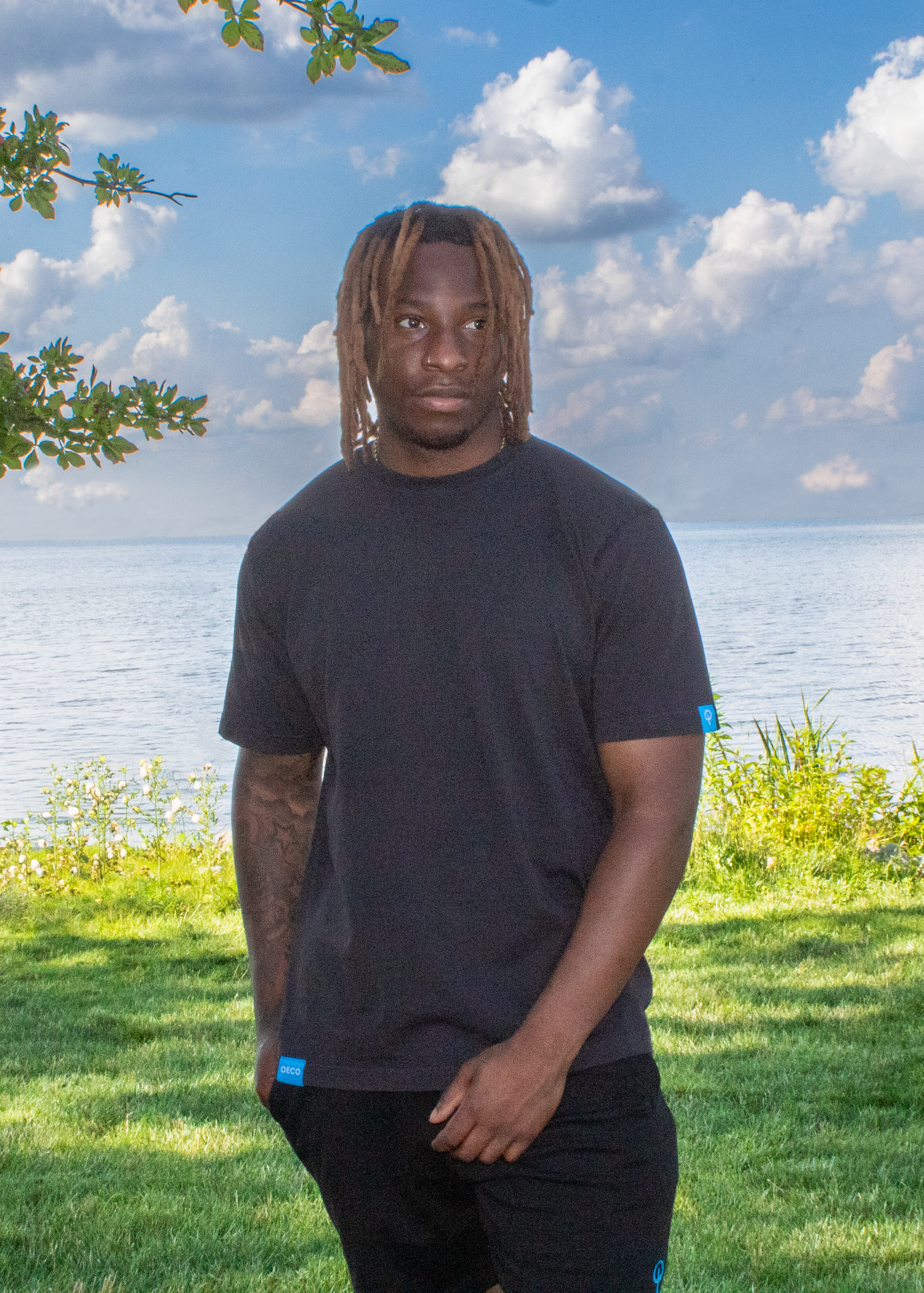 Mens Heavy Weight T Shirt - Black Edition | Blue