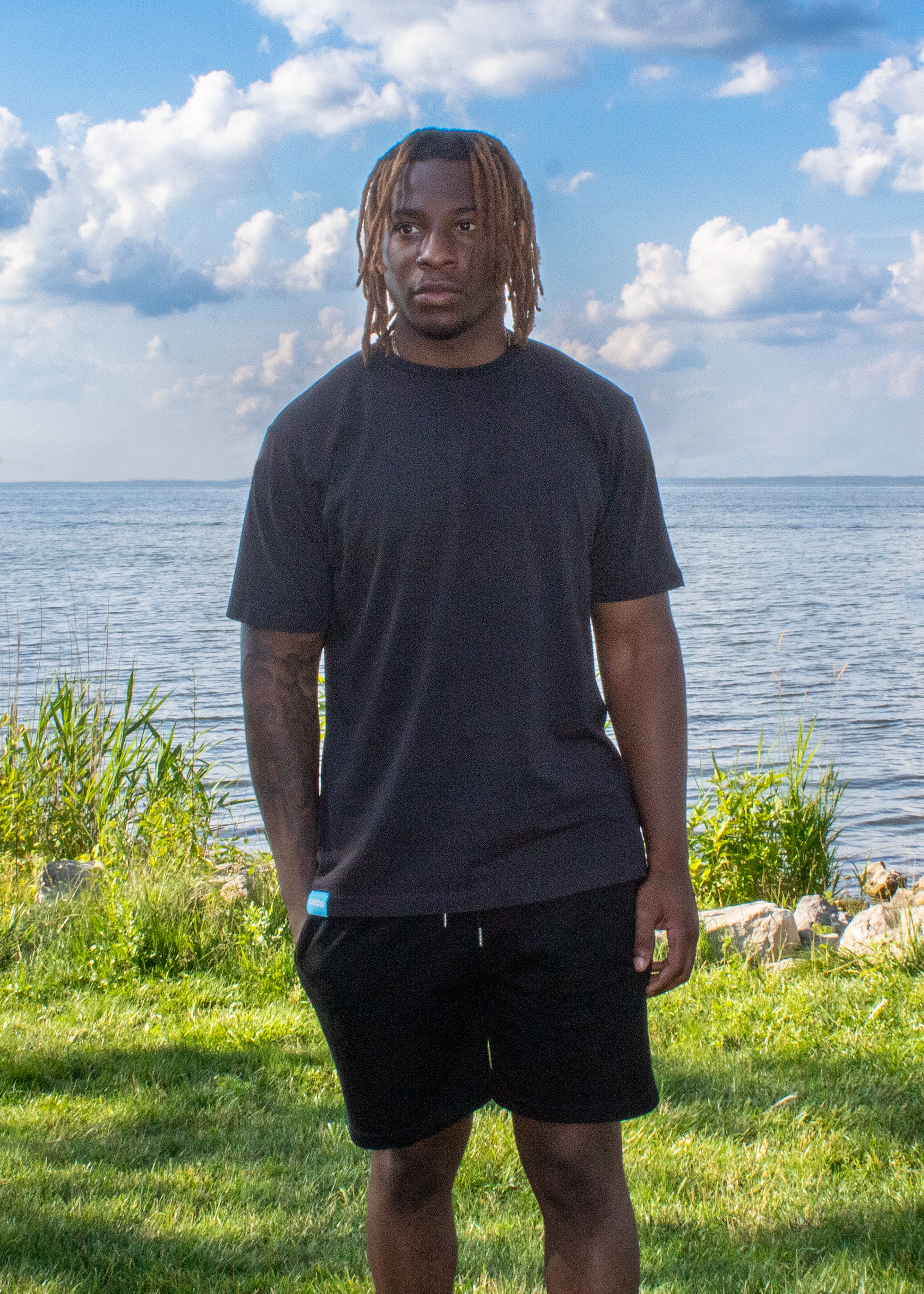 Mens Heavy Weight T Shirt - Black Edition | Blue