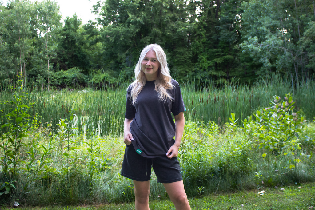 Womens Heavy Weight T Shirt - Black Edition | Green