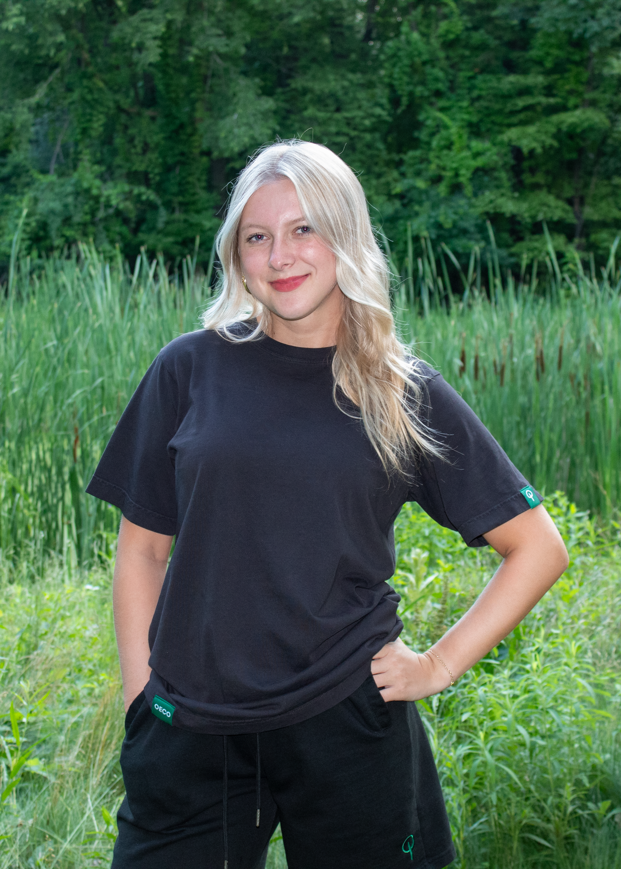 Womens Heavy Weight T Shirt - Black Edition | Green