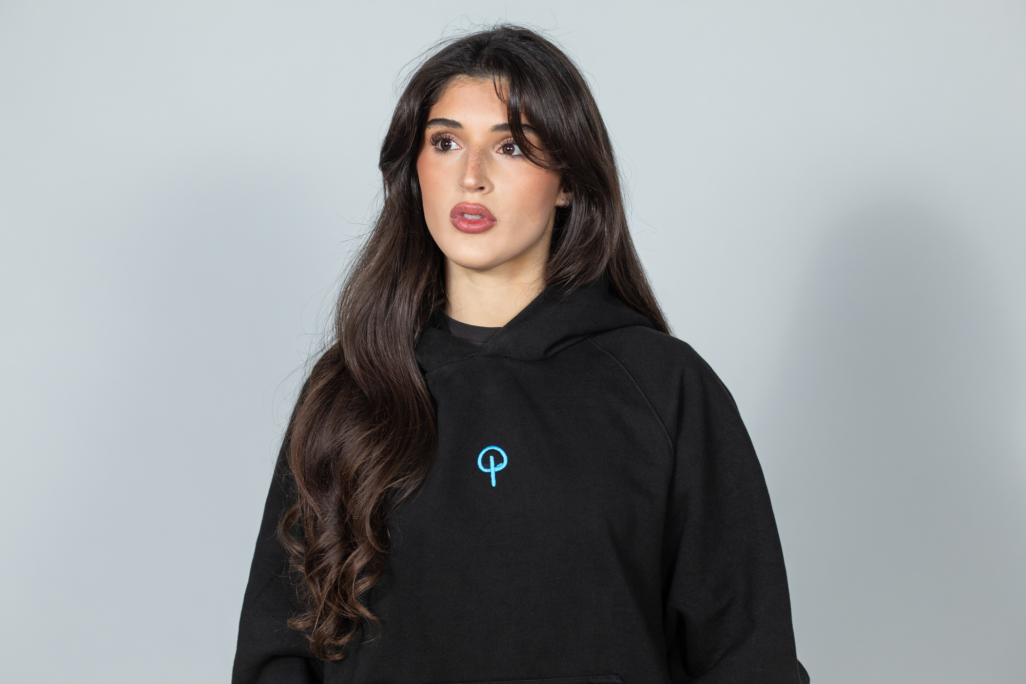 Womens Hoodie - Black Edition | Blue
