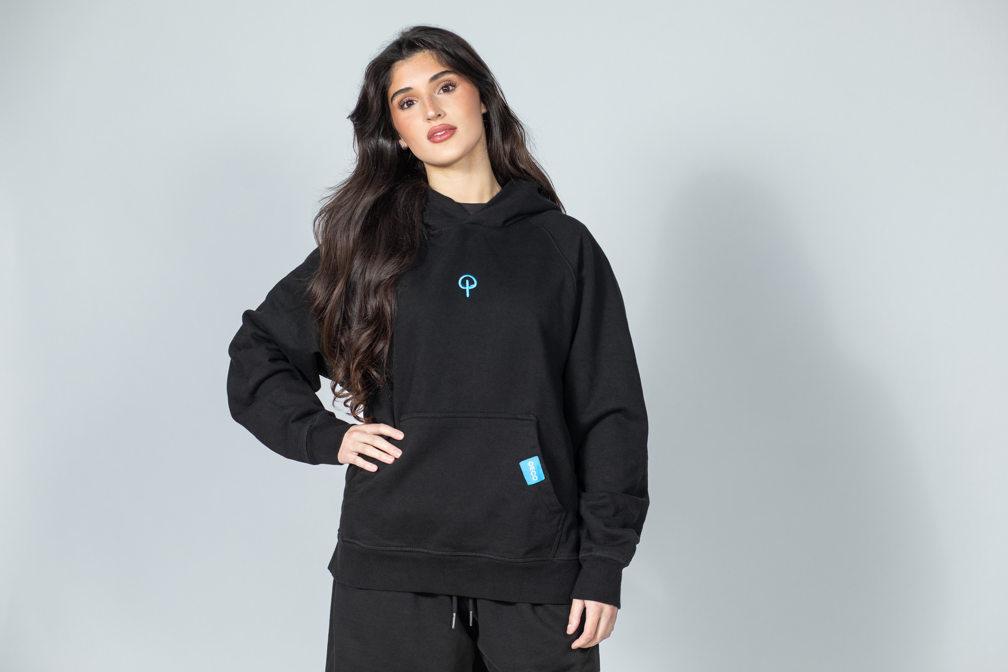 Womens Hoodie - Black Edition | Blue
