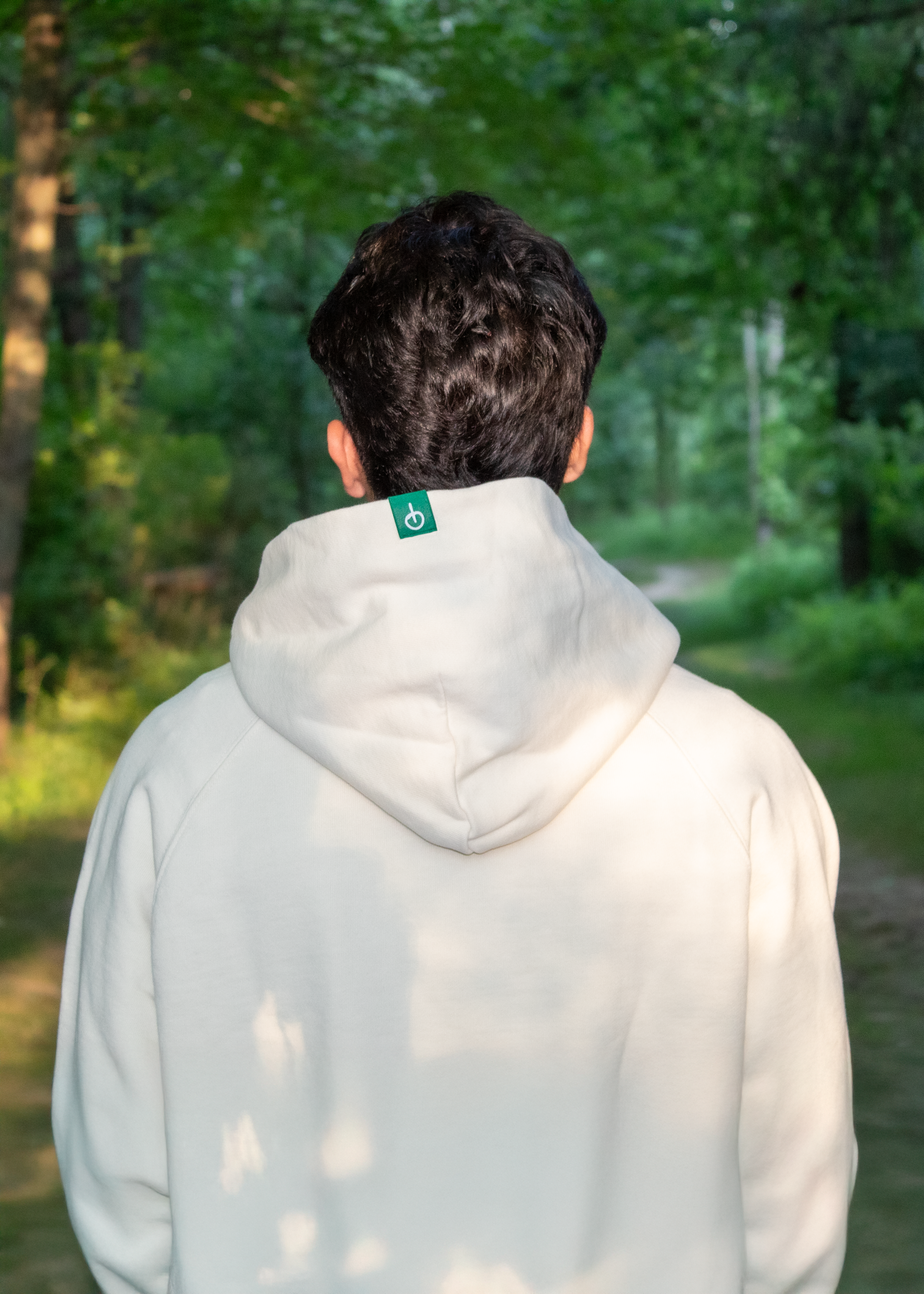 Mens Hoodie - Natural Edition | Green