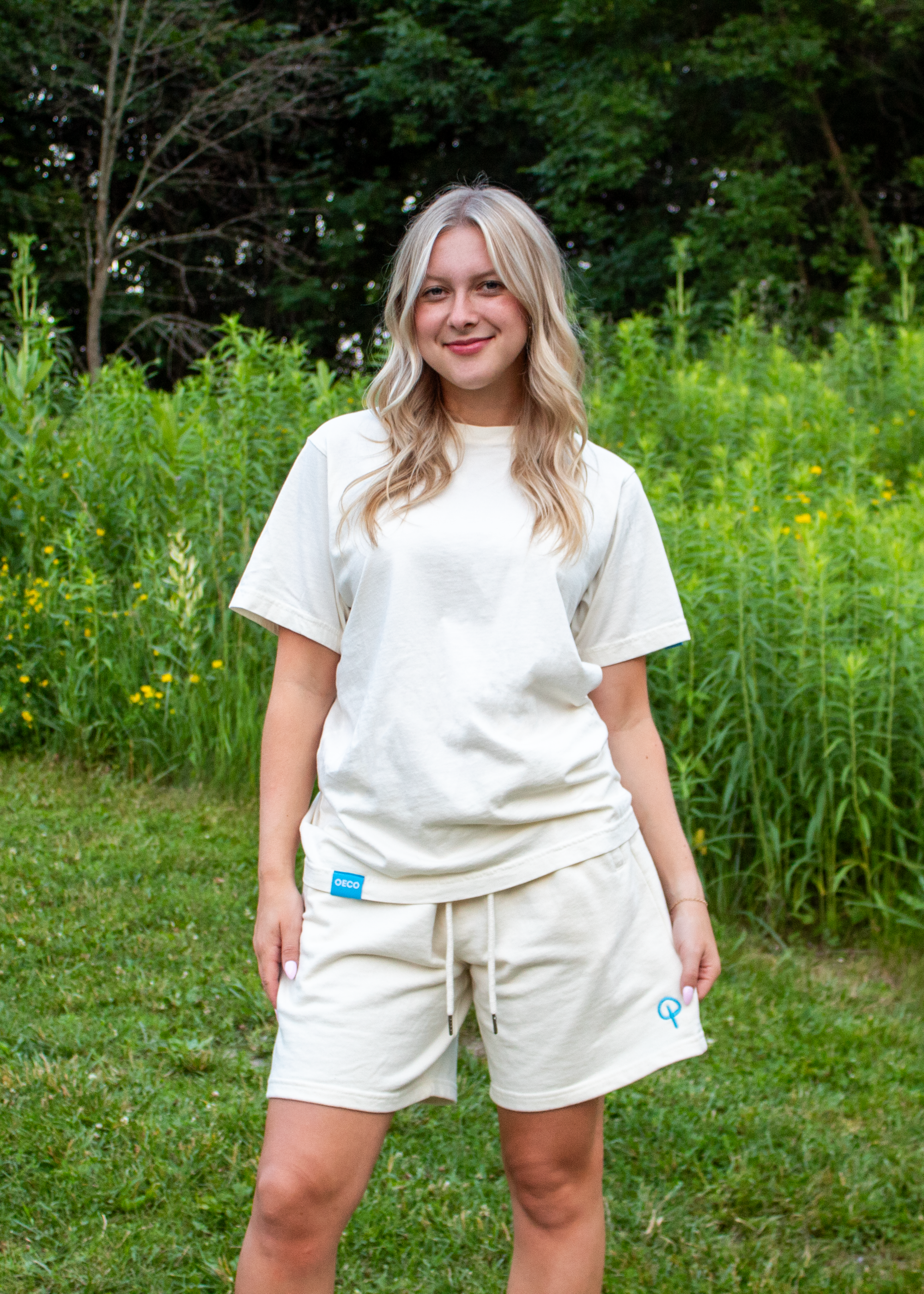 Womens Heavy Weight T Shirt - Natural Edition | Blue