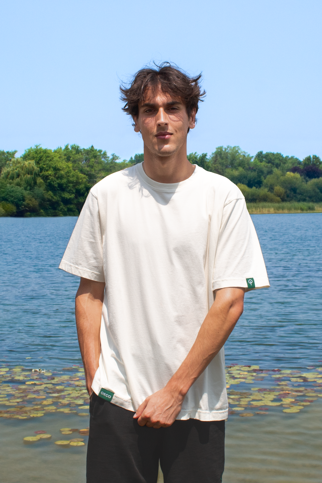 Mens Heavy Weight T Shirt - Natural Edition | Green