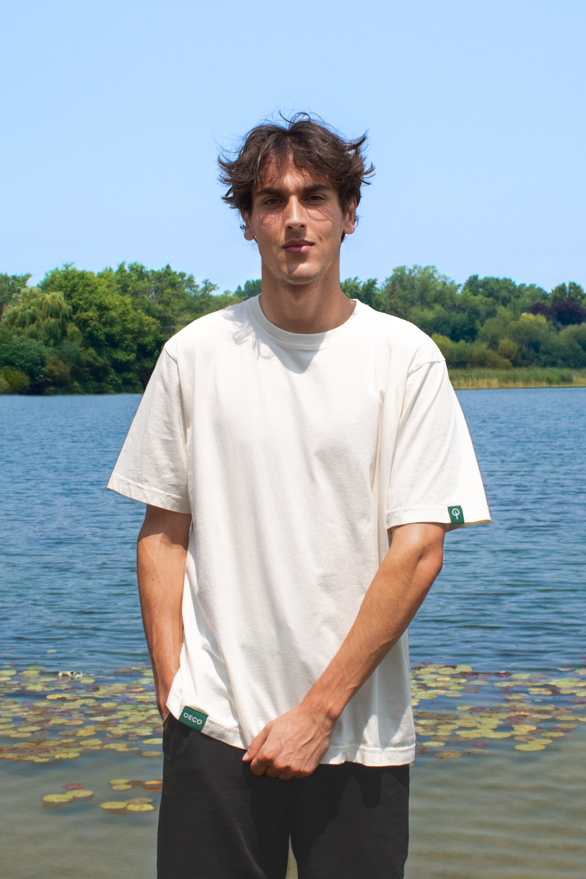 Mens Heavy Weight T Shirt - Natural Edition | Green