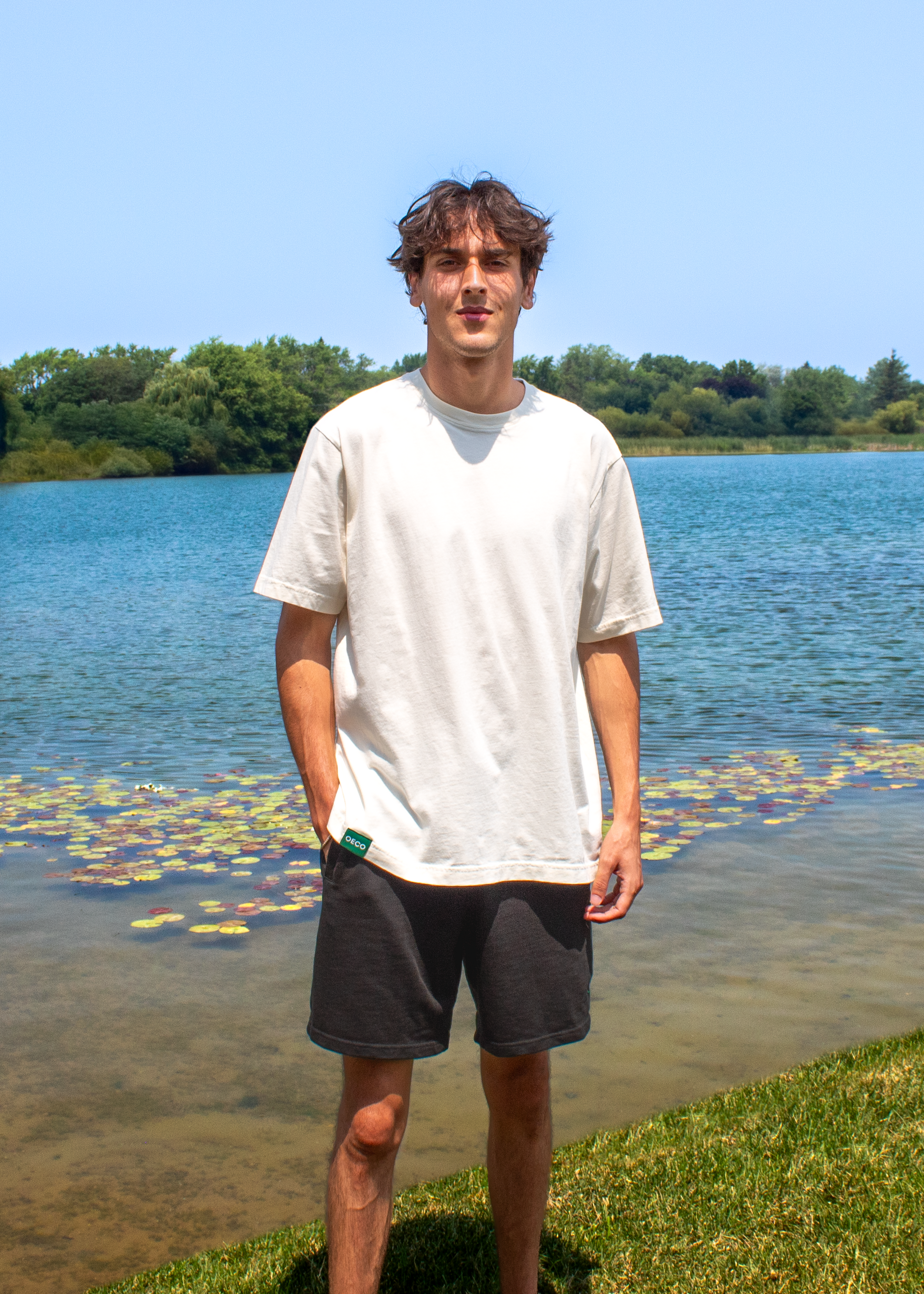 Mens Heavy Weight T Shirt - Natural Edition | Green