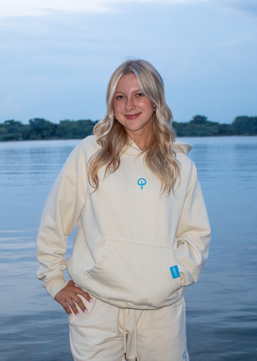 Womens Hoodie - Natural Edition | Blue