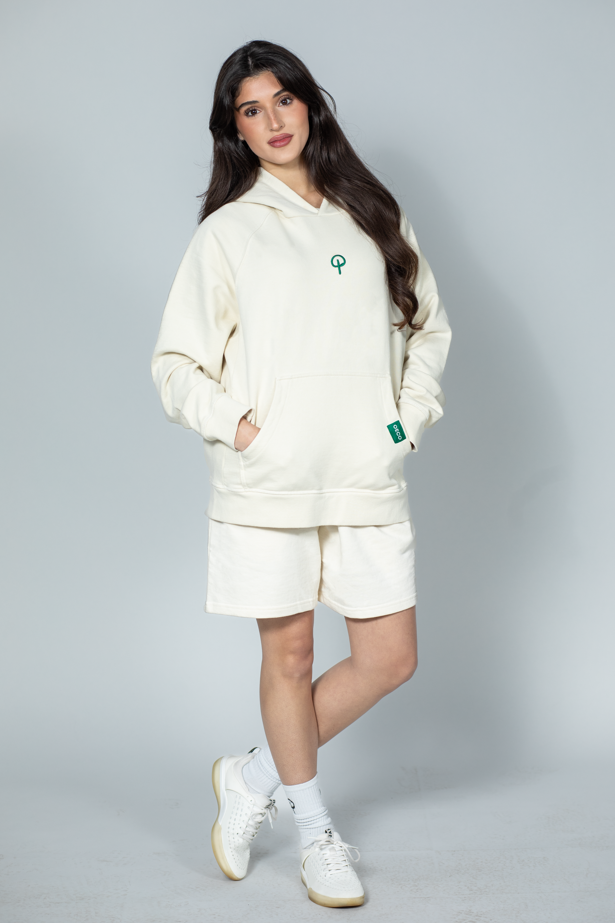 Womens Hoodie - Natural Edition | Green