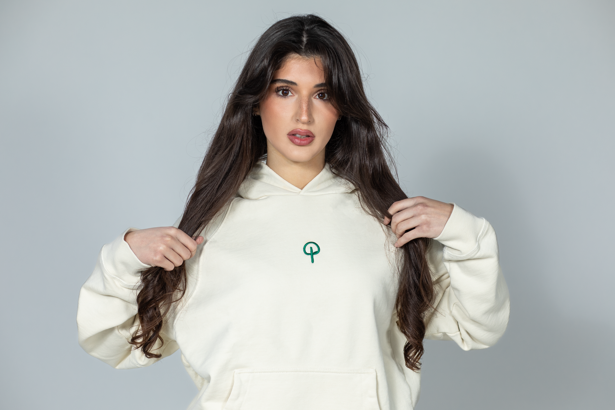 Womens Hoodie - Natural Edition | Green