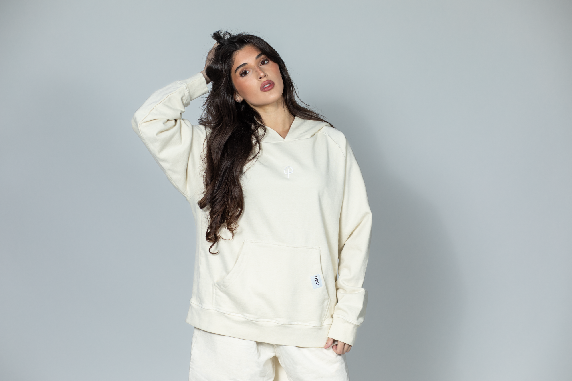 Womens Hoodie - Natural Edition | White